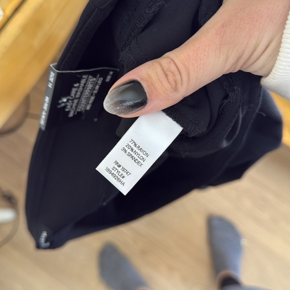 Counterparts Luxe Stretch Black Basic Trouser Pants Size 14 NEW! - Picture 7 of 7